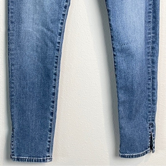 AG Adriano Goldschmied Anthropologie High Rise Stevie Skinny Ankle Jeans 25 - Picture 5 of 10